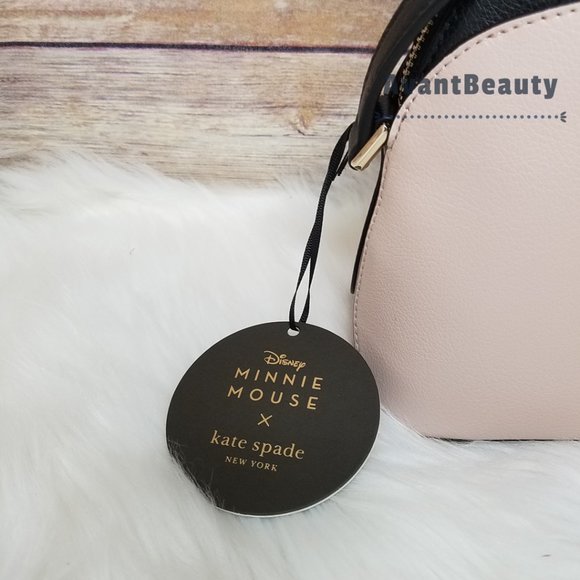 Kate spade Minnie Crossbody Disney KSNY Black Red - Picture 8 of 16
